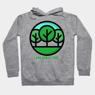 Love Peace Tree Hoodie